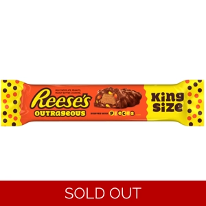 Reese's King Size Outrageous Bar with Reese's Pieces 84g